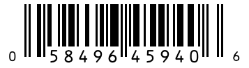 Barcode 058496459406