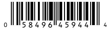 Barcode 058496459444