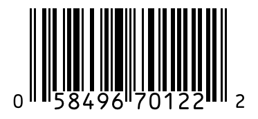 Barcode 058496701222