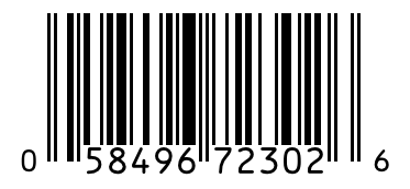 Barcode 058496723026