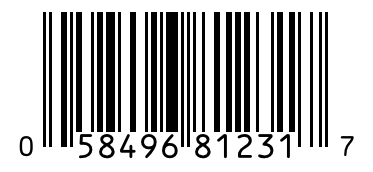 Barcode 058496812317
