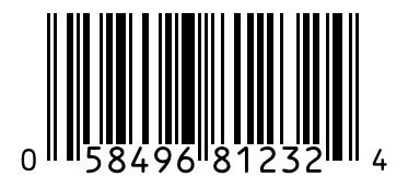 Barcode 058496812324