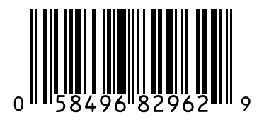 Barcode 058496829629