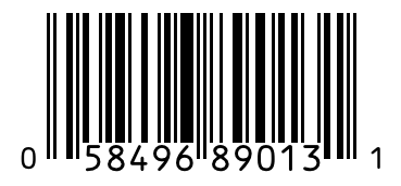 Barcode 058496890131