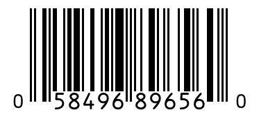 Barcode 058496896560