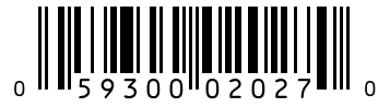 Barcode 059300020270