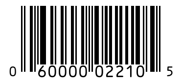 Barcode 060000022105