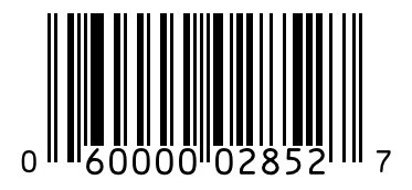Barcode 060000028527
