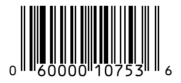Barcode 060000107536