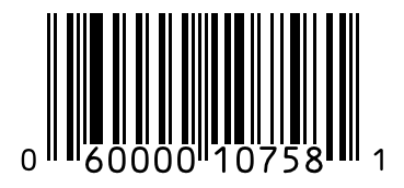Barcode 060000107581