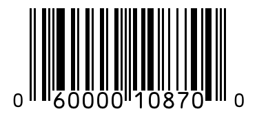 Barcode 060000108700