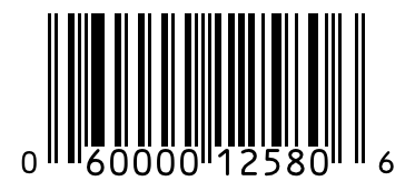 Barcode 060000125806