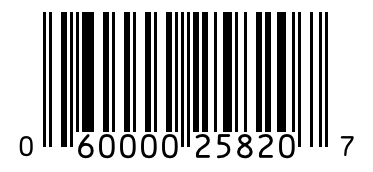 Barcode 060000258207