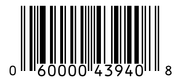 Barcode 060000439408