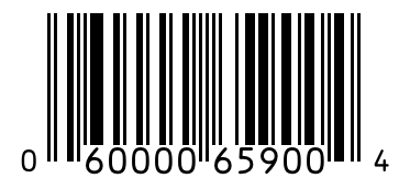 Barcode 060000659004