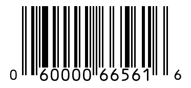 Barcode 060000665616