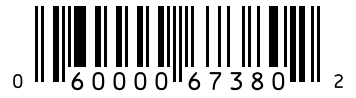 Barcode 060000673802