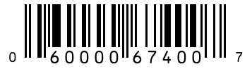Barcode 060000674007