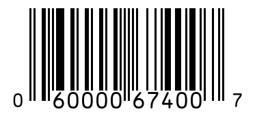 Barcode 060000674007