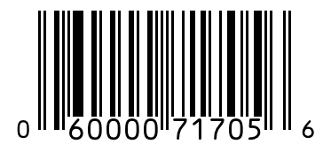 Barcode 060000717056