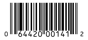 Barcode 064420001412