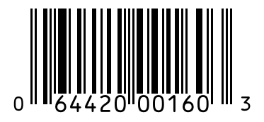 Barcode 064420001603