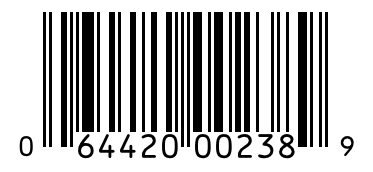 Barcode 064420002389