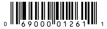 Barcode 069000012611