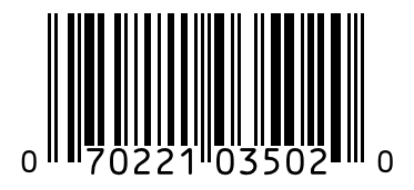 Barcode 070221035020