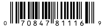 Barcode 070847811169