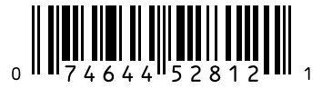 Barcode 074644528121