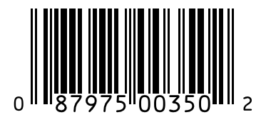Barcode 087975003502