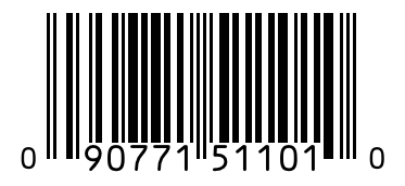 Barcode 090771511010