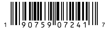 Barcode 190759072417