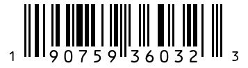 Barcode 190759360323