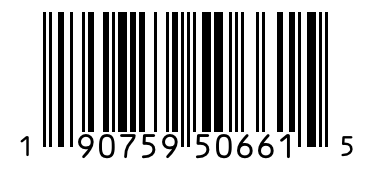 Barcode 190759506615