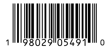 Barcode 198029054910