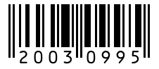 Barcode 20030995
