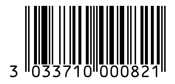 Barcode 3033710000821