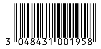 Barcode 3048431001958