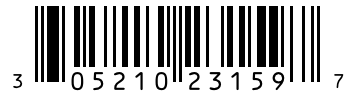 Barcode 305210231597