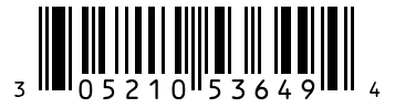 Barcode 305210536494