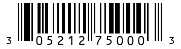 Barcode 305212750003