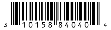 Barcode 310158840404