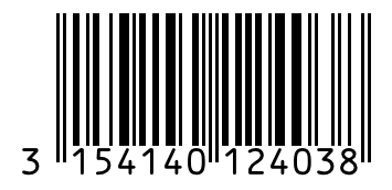 Barcode 3154140124038