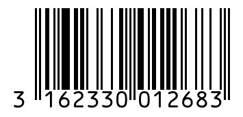 Barcode 3162330012683