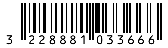 Barcode 3228881033666