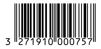 Barcode 3271910000757