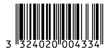 Barcode 3324020004334