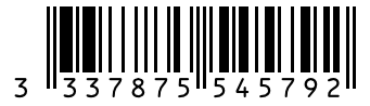 Barcode 3337875545792